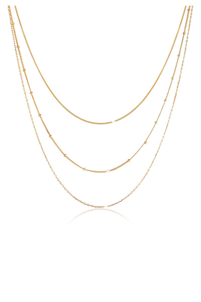 ELLI Halskette Damen Layer Look Basic in 925 Sterling Silber