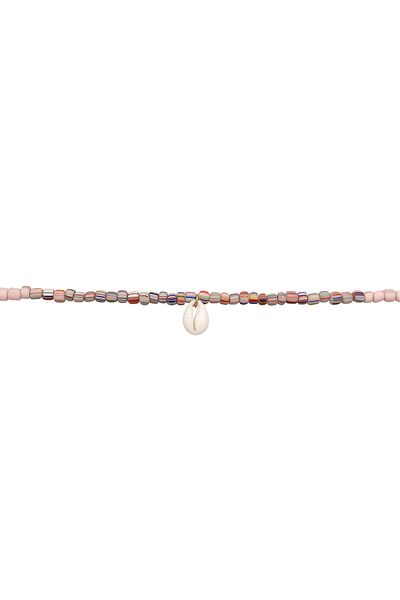 ELLI Kauri-Muschel-Halskette für Damen – 925er Sterlingsilber, Nockenperlen