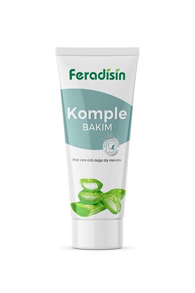 Feradisin 3 عبوات من معجون الأسنان الطبيعي لتبييض الأسنان خالي من الفلورايد 90 جرام × 3 - معتمد من Gmdes Halal