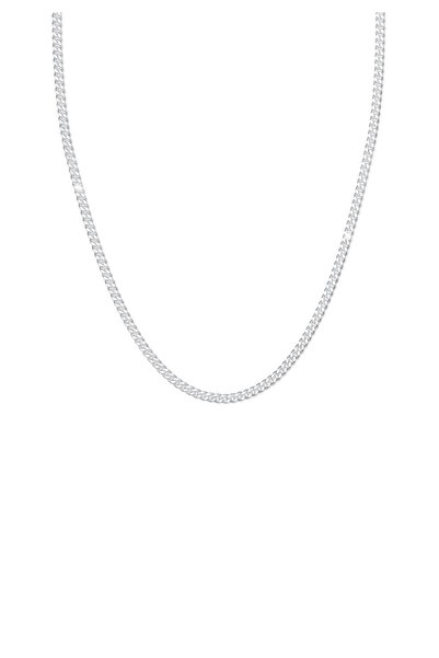 ELLI Halskette Frau Panzerkette Massiv Basic 925 Sterling Silber