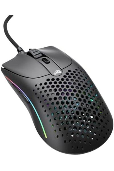 Glorious Gaming Mouse Model O 2 RGB by Glorious, Lightweight, 59 grams, 26000 DPI, BAMF 2.0 Optical Sensor, 6