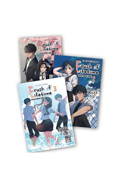 Destek Yayınları Crush of Lifetime Renkli- Kuşe (1) 1-2-3. Ciltler 3 lü Manga...