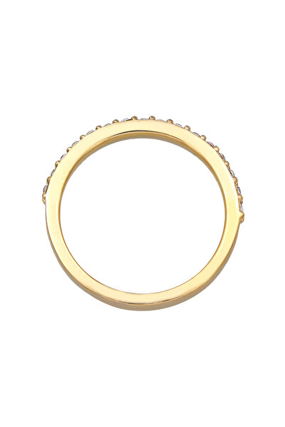 ELLI Dámský prsten Band Memoire Elegant s krystaly ze sterlingového stříbra 925