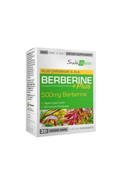 Suda Vitamin Suda Vitamin Berberine Plus - 30 Herbal Capsules