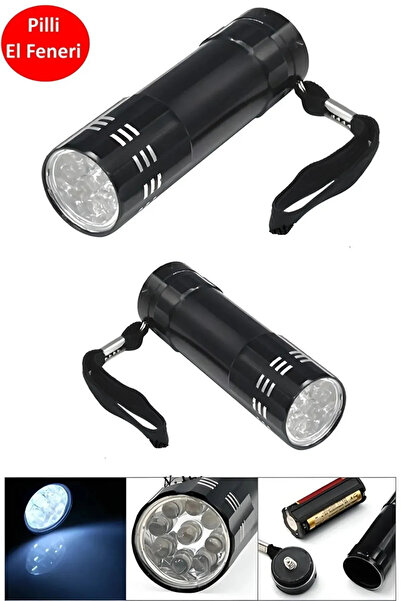 Genel Markalar Dayanıklı Pilli El Feneri Uzun Menzilli Kamp Deprem Çanta Meta...