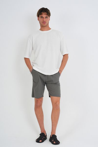 Redline Ανδρικό βαμβακερό σορτς Defy Linen Look