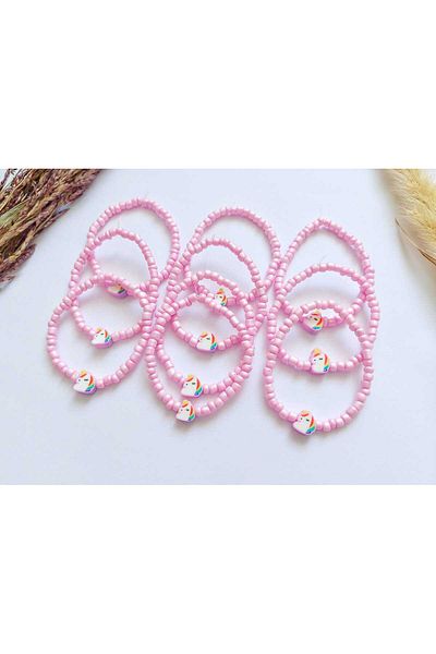 REN AKSESUAR Girl's Unicorn Bracelet, Graduation, Graduation, Birthday, Party, Nursery, Kindergarten 25 Pcs
