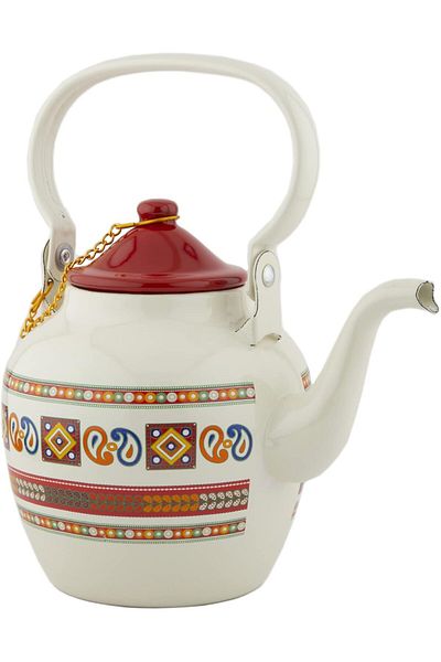 ALSAIF 600ml durable and elegant teapot from Saif, ideal for serving tea and other teas. Multi-colored.
