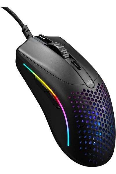 Glorious Gaming Mouse Wired Small O 2: Super Light 49g Optical Sensor 26K DPI Black