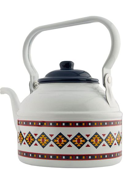 ALSAIF 2L Saif Teapot, durable and elegant, ideal for serving tea and other teas. Multi-colored.