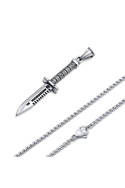 REDz Accessories Αλυσίδα στιλέτου, Urban, Ανδρικά, Ανοξείδωτο Ατσάλι, 60cm, Ασημί