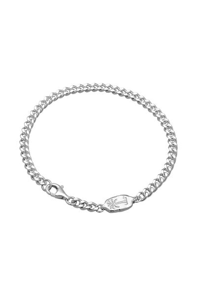 HAZE & GLORY Armband Hg -Armband Herren aus 925 Sterling Silber, Herrenschmuck, Oxidiertes Silber Br