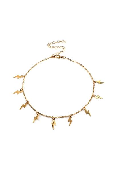 REDz Accessories Τσόκερ Lightning, Μποέμικο Στυλ, Γυναικείο, Ανοξείδωτο Ατσάλ...