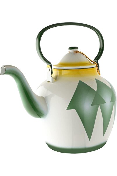 ALSAIF 3L Saif Teapot, durable and elegant, ideal for serving tea and other teas. Green color.
