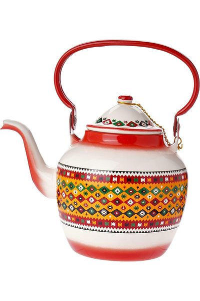 ALSAIF 2L Saif Teapot, durable and elegant, ideal for serving tea and other teas. Multi-colored.