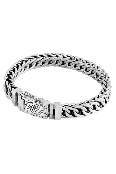 HAZE & GLORY Armband Hg - Armband Herren Aus 925 Sterling Silber, Schmuck Herren, Silberarmband O