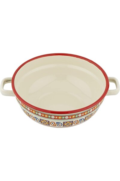 ALSAIF Date Bowl With Cover Ghazara Khuzama By , Color: Multicolor, Size: 16cm, Aluminum
