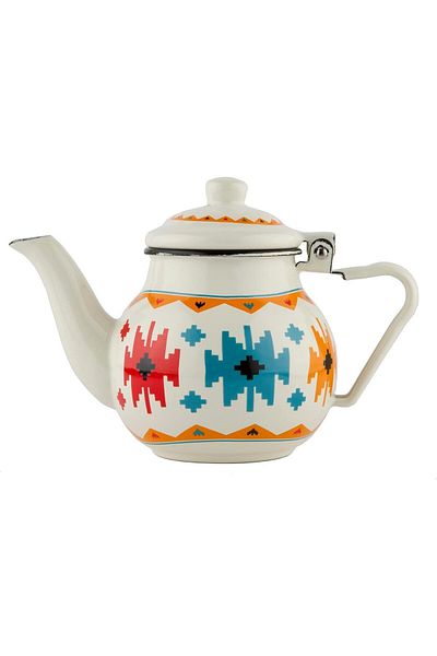 ALSAIF Enameled Carbon Steel Pot With Black Enamel Coating By Al Saif, 300 ml Capacity