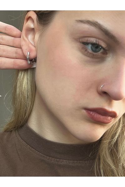 MOD10 Small Size Bone Earrings
