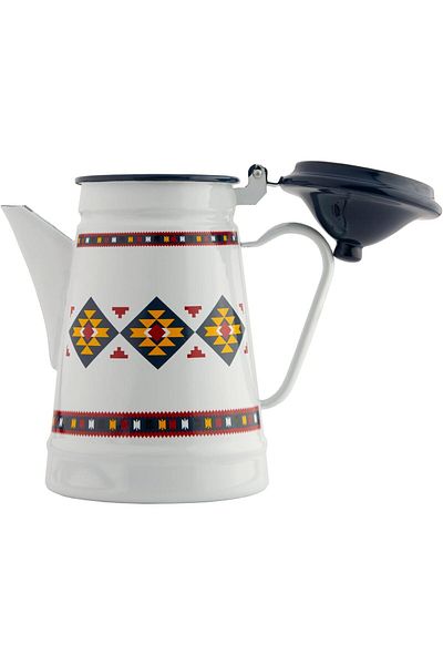 ALSAIF Milk Jug With Design Zeina From Al-saif, Size 17 Cm, White/black