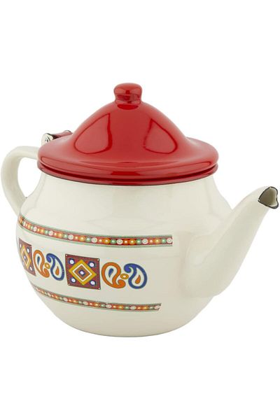 ALSAIF Practical 10 oz teapot from Saif, heat resistant, multi-colored