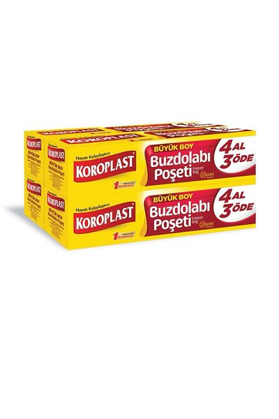 BHR TEMİZLİK Koroplast-Large Refrigerator Bag Buy 4 Get 3 80's