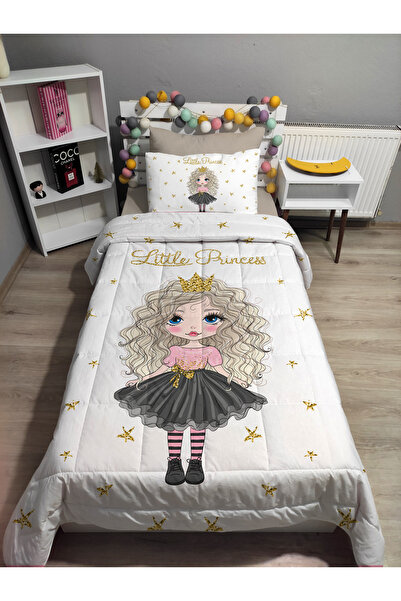 yok yok evim eve dair her şey Kapitone Bej Pirencess 4parça(%100PAMUK 100X200 LASTİKLİ ÇARŞAFLI)tek Kişilik Yatak Örtüsü Takımı