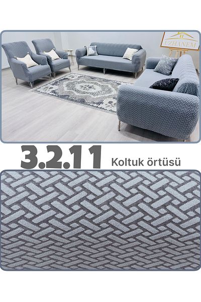 uzhanem Husa scaun 3.2.1.1 Set husa scaun Textil de casa