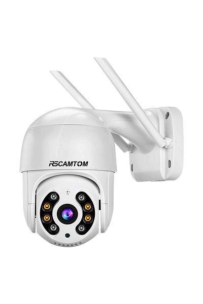 ALPACO 3MP WiFi PTZ Security Camera, Color Night Vision, Two-Way Audio, Motion Detection,