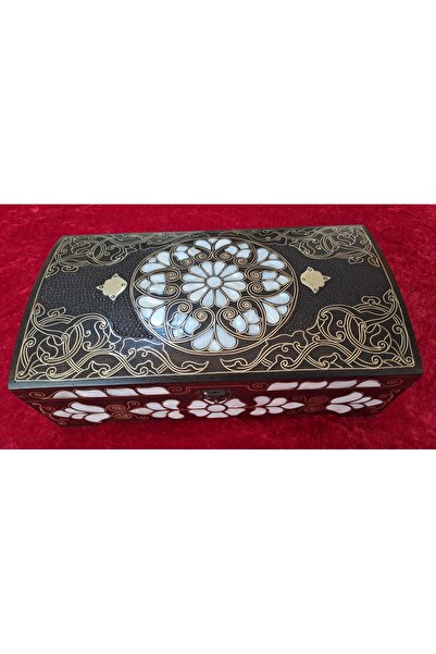 Bozgeyik Sedefcilik Sedef Kakma Büyük Boy Sandık Ozel Işleme