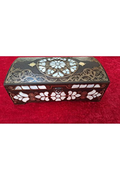 Bozgeyik Sedefcilik Sedef Kakma Büyük Boy Sandık Ozel Işleme