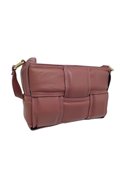 EVoStyle Geanta Damă EVoStyle DA64, Piele Naturală Italia, 24 x 16 x 8 cm, Ro...