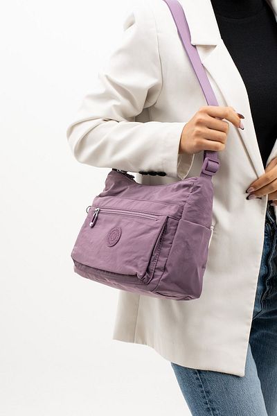 H&D COLLECTİON 6 Compartment Very Useful Waterproof Satin Leather Crossbody and Shoulder Bag 4008