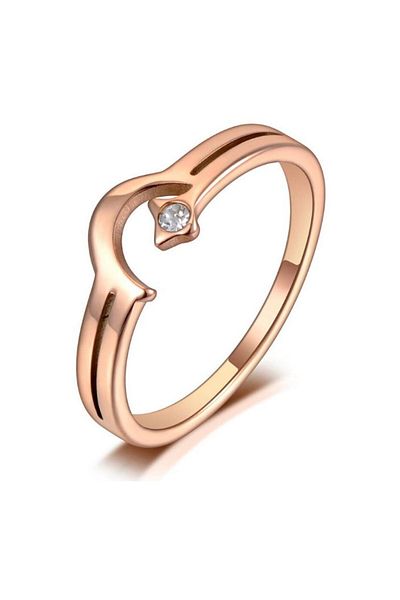 REDz Accessories Women's Ring, Astrology, Rose-Gold - Size 7 (59mm)