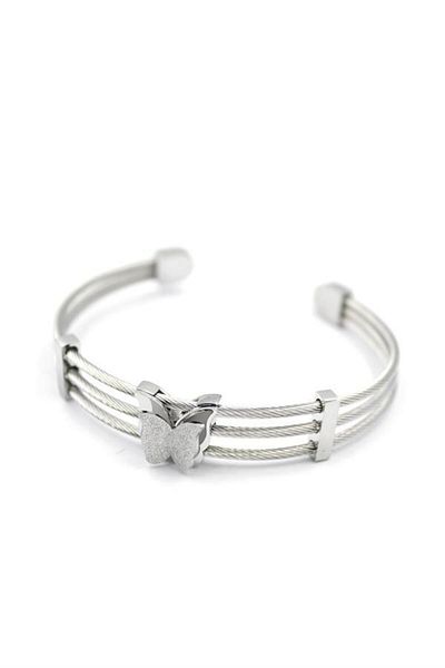 MR RZN STORE Butterfly bracelet - silver