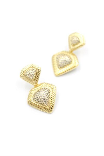 Royaleks Triangle Earrings - Gold