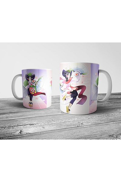Pixxa Kaze Brawl Stars Special Design Mug Cup Model 2