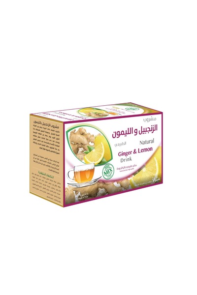 VIOLA FLOWER Natural lemon ginger drink