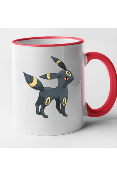 OEM Darkrai personalized red handle mug, INOVATIX®. 330 ml