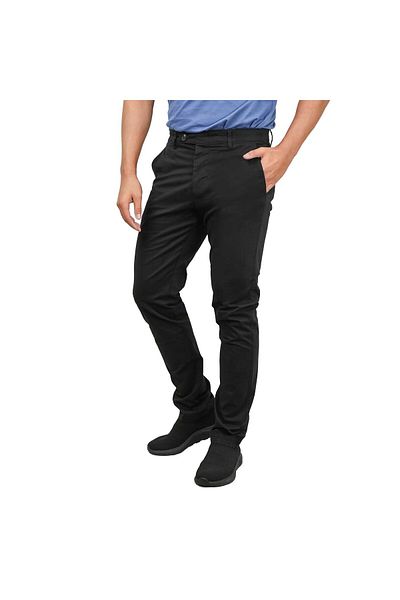 Giordano Men's Cotton Spandex Twill Slim fit Khakis