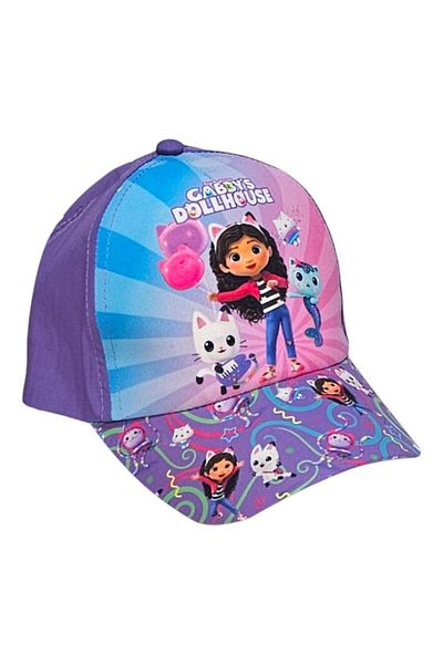 Gabby's Dollhouse Girls' hat, multicolor, size 52 cm, Friends, Gabby's Dollhouse