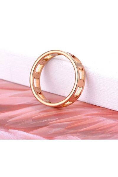 REDz Accessories Women's Ring, Multicolored Stones, Gold - Size 6 (57mm)
