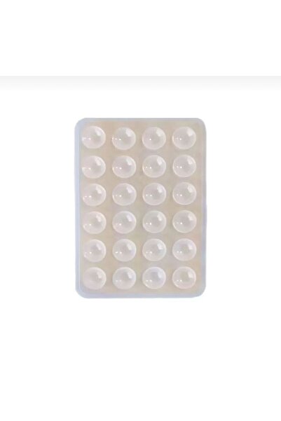 Mikasso Şeffaf Yapışkanlı Telefon Arkası Yapışkan telefon Tutucu Dayanıklı Ya...