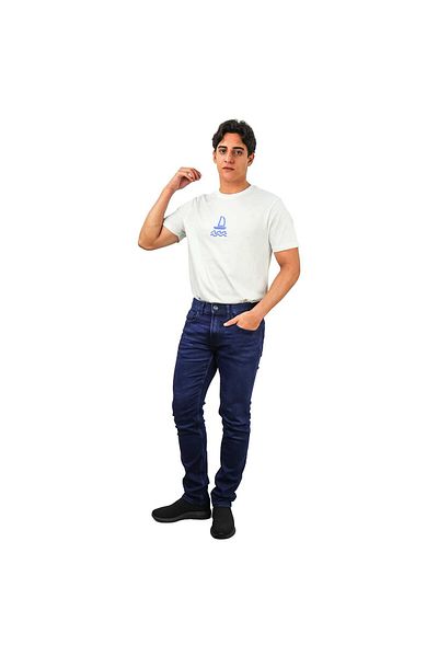 Giordano Men's Skinny Fit Tapered Jeans