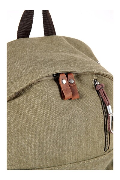 ÇÇS Canvas Backpack with Laptop Compartment