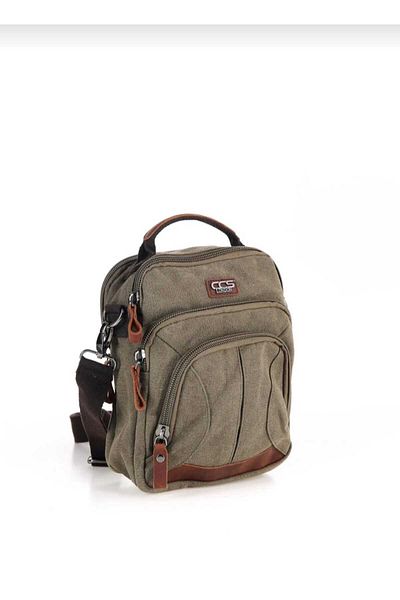 ÇÇS Canvas Shoulder Strap Handbag