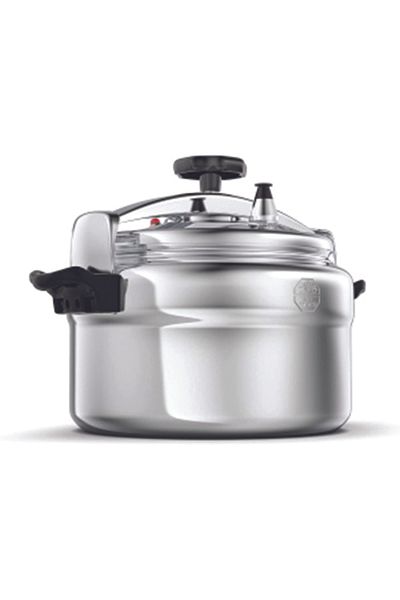 ALSAIF Aluminum Pressure Cooker, 25L – Silver