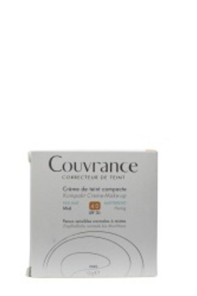 Avene Couvrance Compact Foundation for Dry Skin 04 Honey SPF 30, 10 g