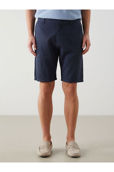 LC Waikiki Ανδρικό σορτς Standard Mold Linen Blend