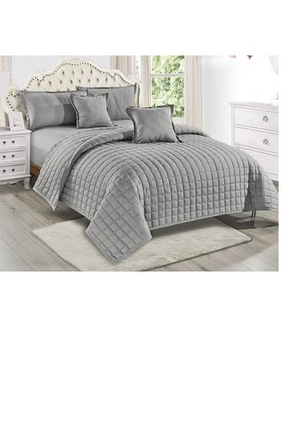 Moon 4-piece plain single duvet cover set
